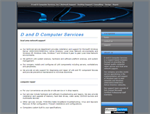 Tablet Screenshot of dd-services.com